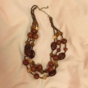 Brown necklace